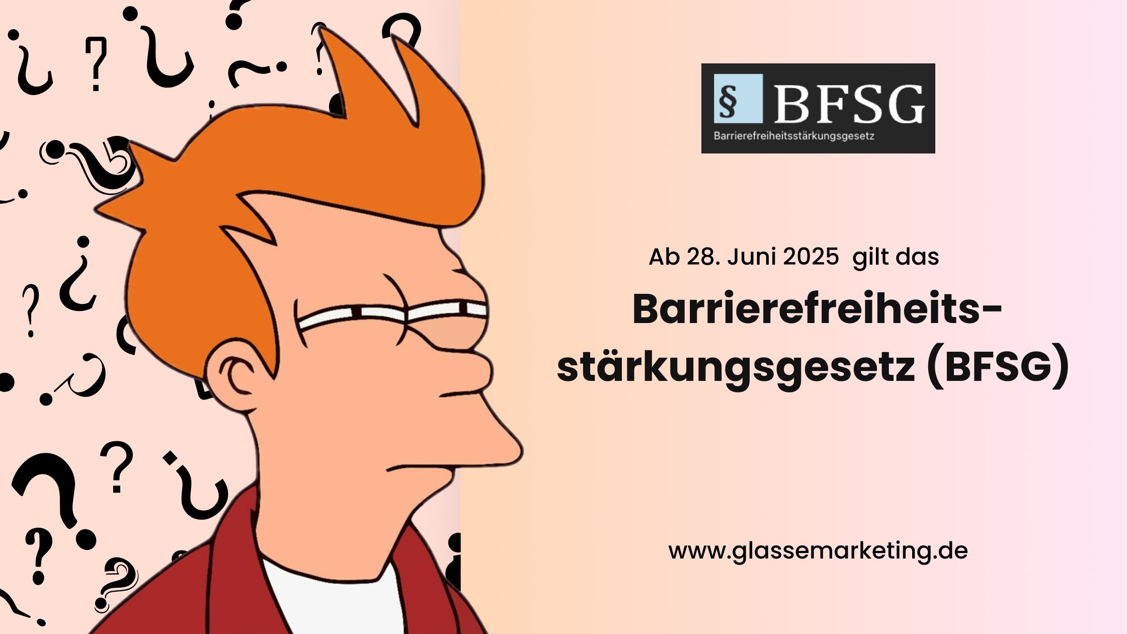 Ab 28. Juni 2025 Pflicht: Barrierefreiheit im Web – betrifft dich das neue BFSG? Das Barrierefreiheitsstärkungsgesetz (BFSG) bringt neue Anforderungen für viele Unternehmen mit digitalen Angeboten. Ob du betroffen bist, was du jetzt tun solltest – und wie du mit einem kostenlosen Website-Check auf der sicheren Seite bist, erfährst du hier